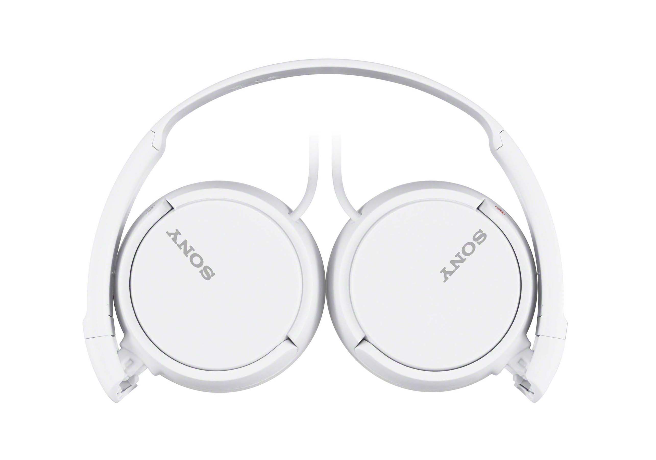 Sony Headset On Ear Foldable ZX110 White